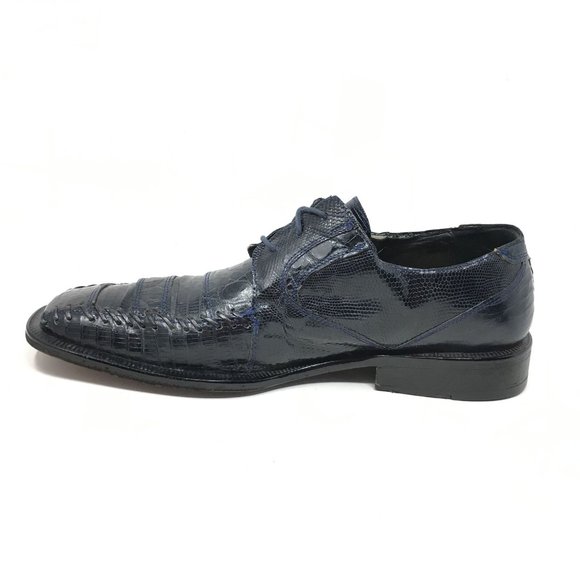 David Eden Oxfords Shoes Size 9 Blue Crocodile Liz main image 9